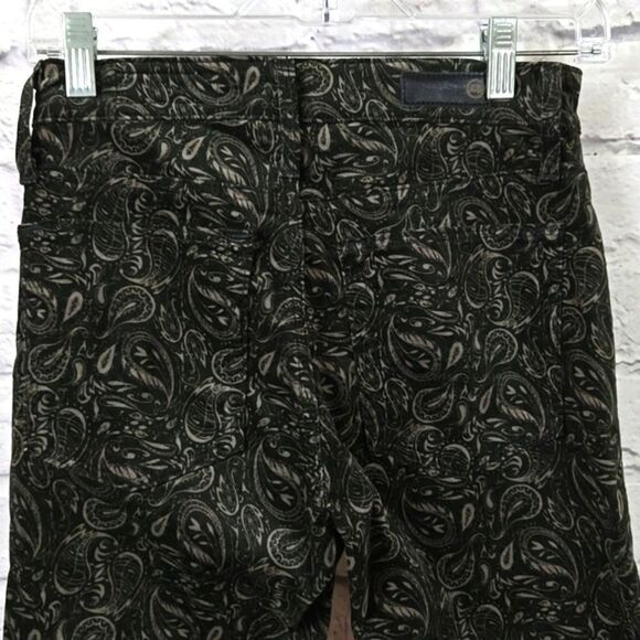 AG Anthropologie The Stevie Velvet High-Rise Skinny Jeans Adriano Goldschmied 26 - Picture 9 of 16